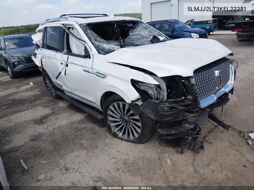 2019 Lincoln Navigator Reserve VIN: 5LMJJ2LT3KEL22231 Lot: 45285038
