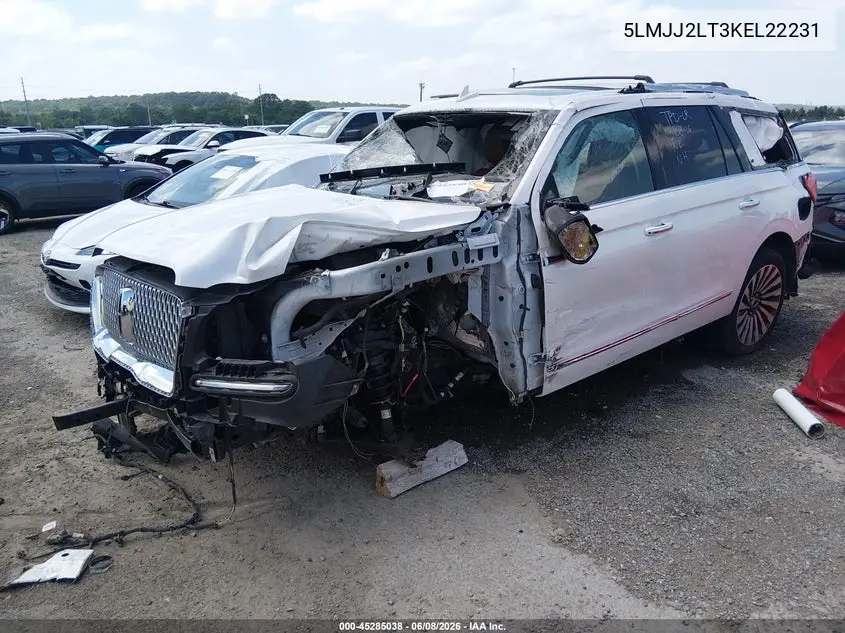 2019 Lincoln Navigator Reserve VIN: 5LMJJ2LT3KEL22231 Lot: 45285038