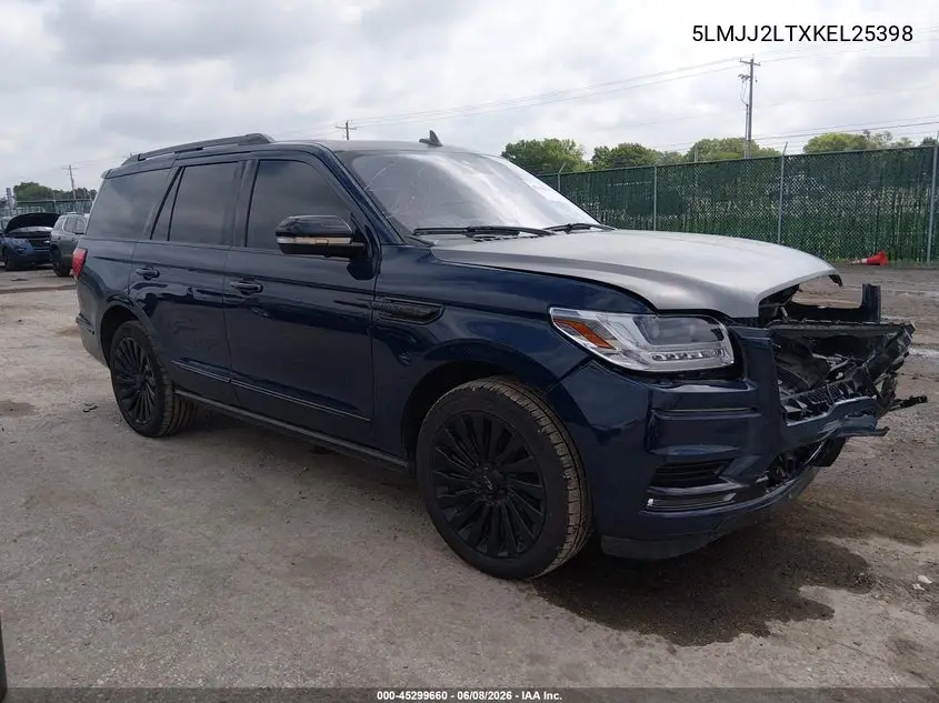 2019 Lincoln Navigator Reserve VIN: 5LMJJ2LTXKEL25398 Lot: 45299660