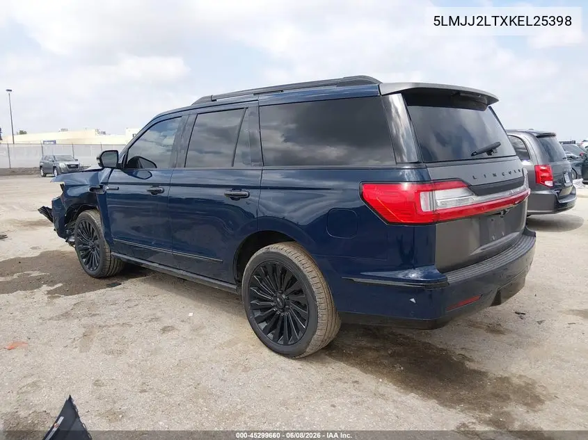 2019 Lincoln Navigator Reserve VIN: 5LMJJ2LTXKEL25398 Lot: 45299660