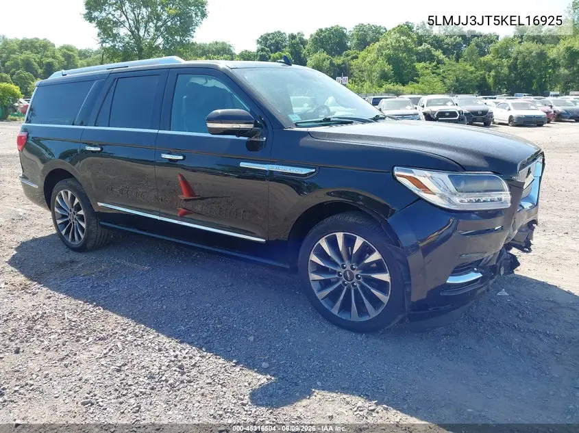 2019 Lincoln Navigator L Select VIN: 5LMJJ3JT5KEL16925 Lot: 45316504