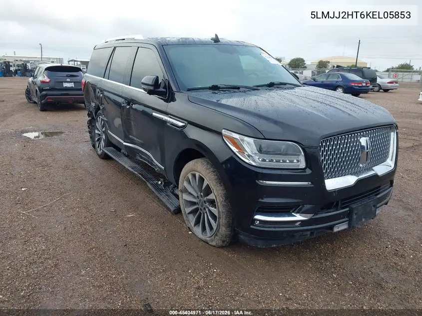 2019 Lincoln Navigator Select VIN: 5LMJJ2HT6KEL05853 Lot: 45404971