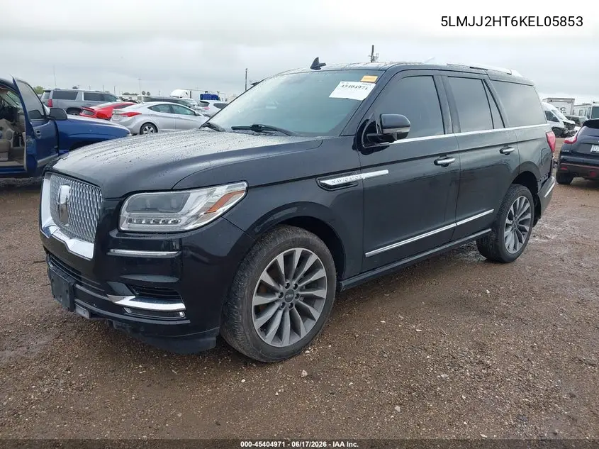 2019 Lincoln Navigator Select VIN: 5LMJJ2HT6KEL05853 Lot: 45404971