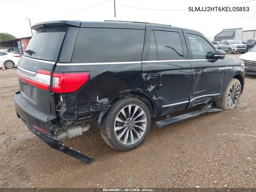 2019 Lincoln Navigator Select VIN: 5LMJJ2HT6KEL05853 Lot: 45404971