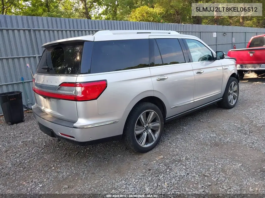 2019 Lincoln Navigator Reserve VIN: 5LMJJ2LT8KEL06512 Lot: 45483910