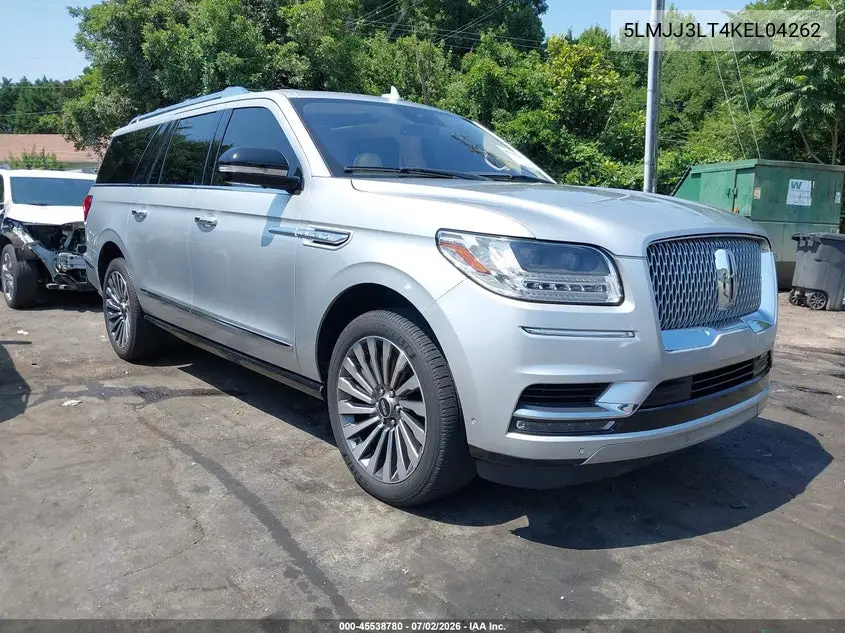 2019 Lincoln Navigator L Reserve VIN: 5LMJJ3LT4KEL04262 Lot: 45538780