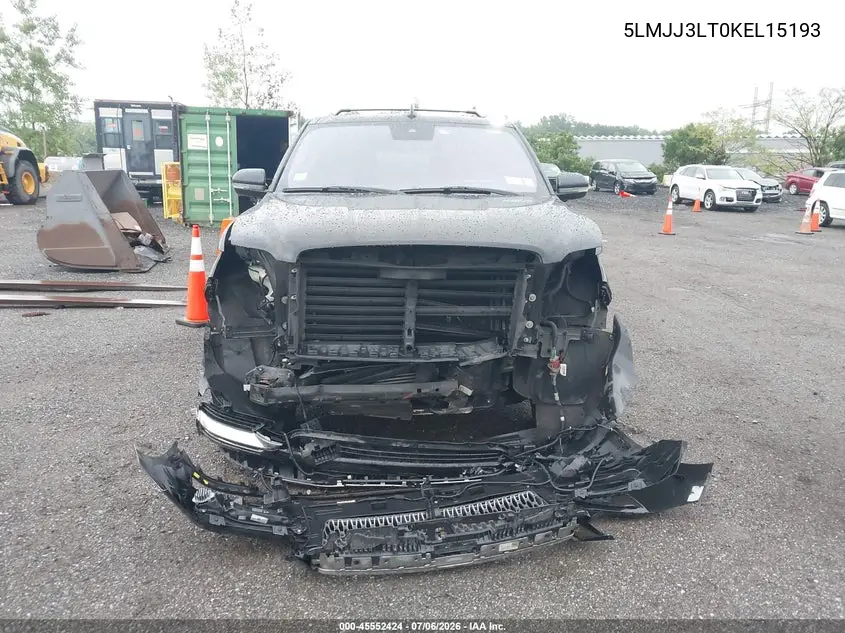 2019 Lincoln Navigator L Reserve VIN: 5LMJJ3LT0KEL15193 Lot: 45552424