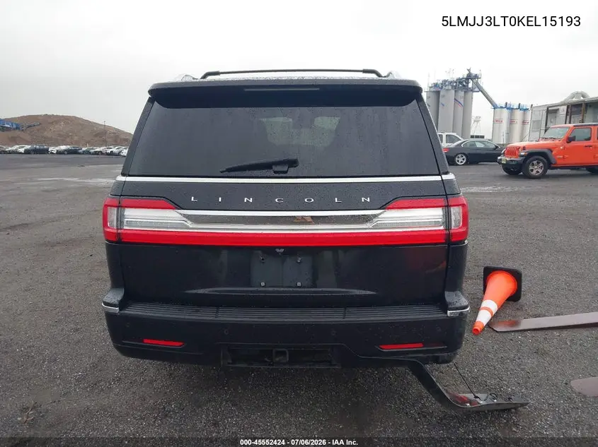 2019 Lincoln Navigator L Reserve VIN: 5LMJJ3LT0KEL15193 Lot: 45552424