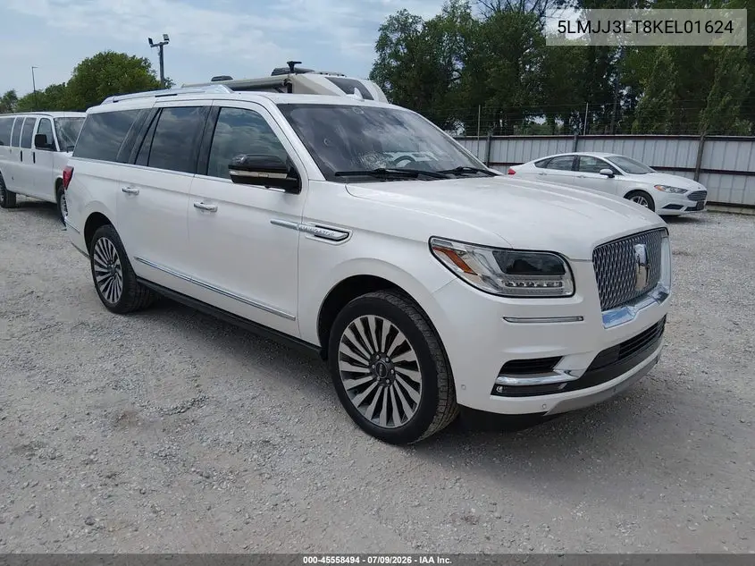 2019 Lincoln Navigator L Reserve VIN: 5LMJJ3LT8KEL01624 Lot: 45558494