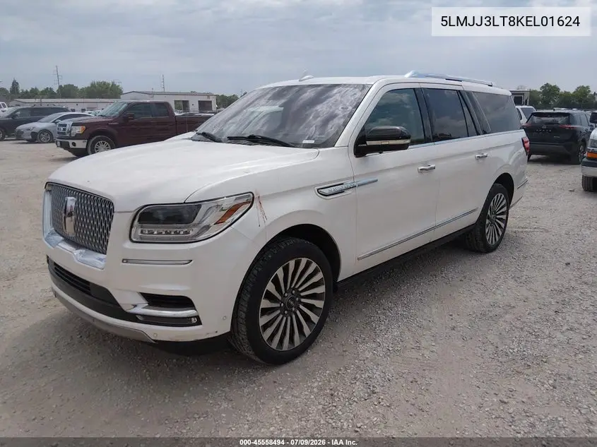 2019 Lincoln Navigator L Reserve VIN: 5LMJJ3LT8KEL01624 Lot: 45558494