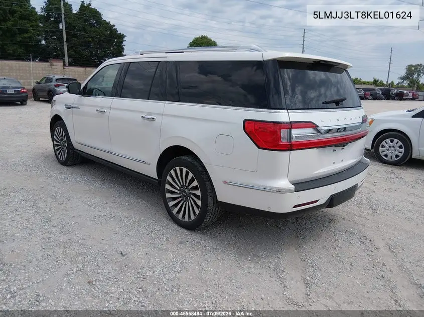2019 Lincoln Navigator L Reserve VIN: 5LMJJ3LT8KEL01624 Lot: 45558494
