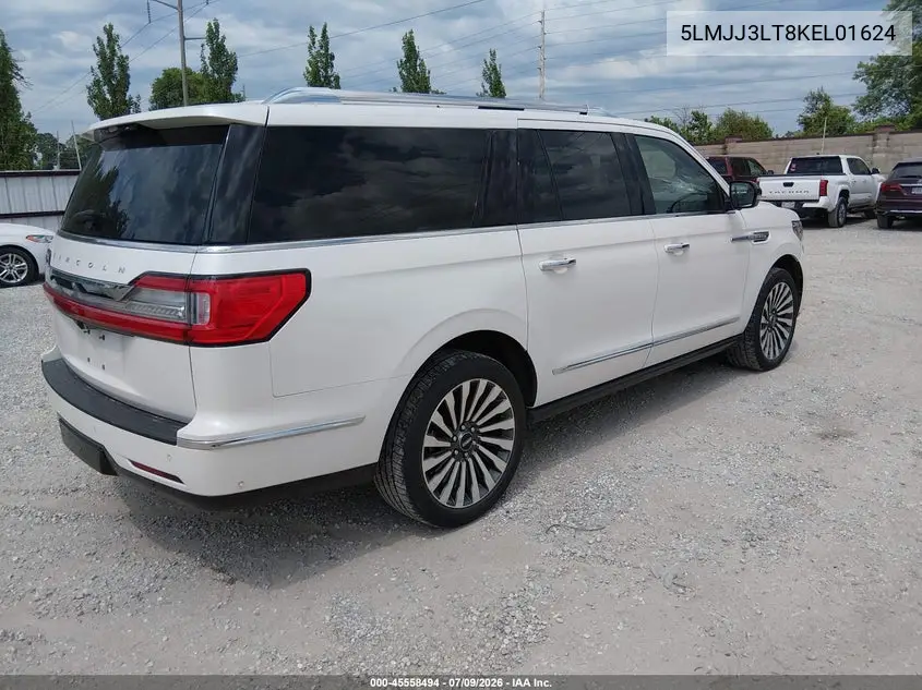 2019 Lincoln Navigator L Reserve VIN: 5LMJJ3LT8KEL01624 Lot: 45558494