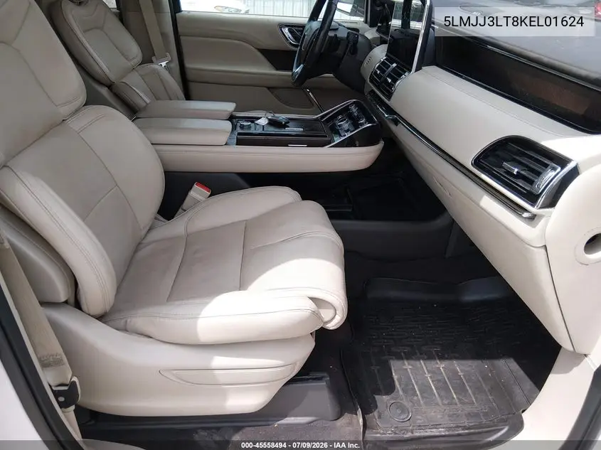 2019 Lincoln Navigator L Reserve VIN: 5LMJJ3LT8KEL01624 Lot: 45558494