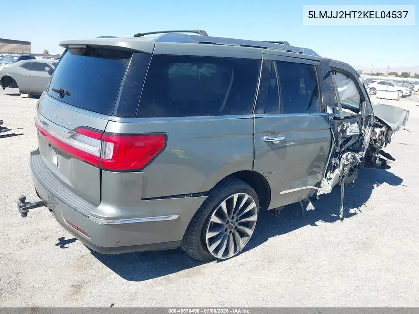 2019 Lincoln Navigator Select VIN: 5LMJJ2HT2KEL04537 Lot: 45570498