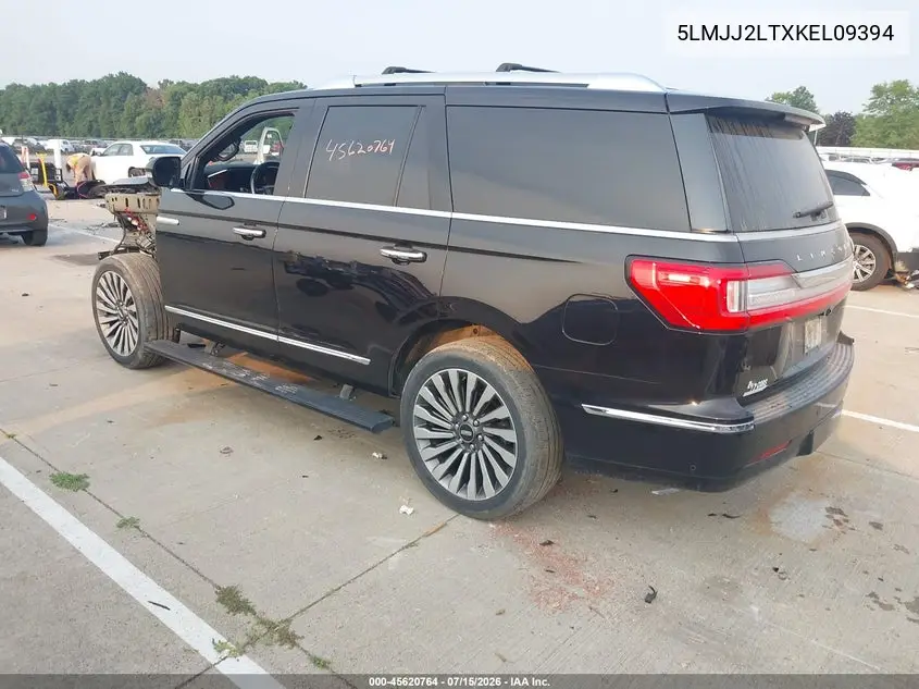 2019 Lincoln Navigator Reserve VIN: 5LMJJ2LTXKEL09394 Lot: 45620764