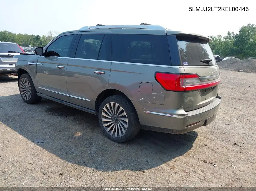 2019 Lincoln Navigator Reserve VIN: 5LMJJ2LT2KEL00446 Lot: 45634526