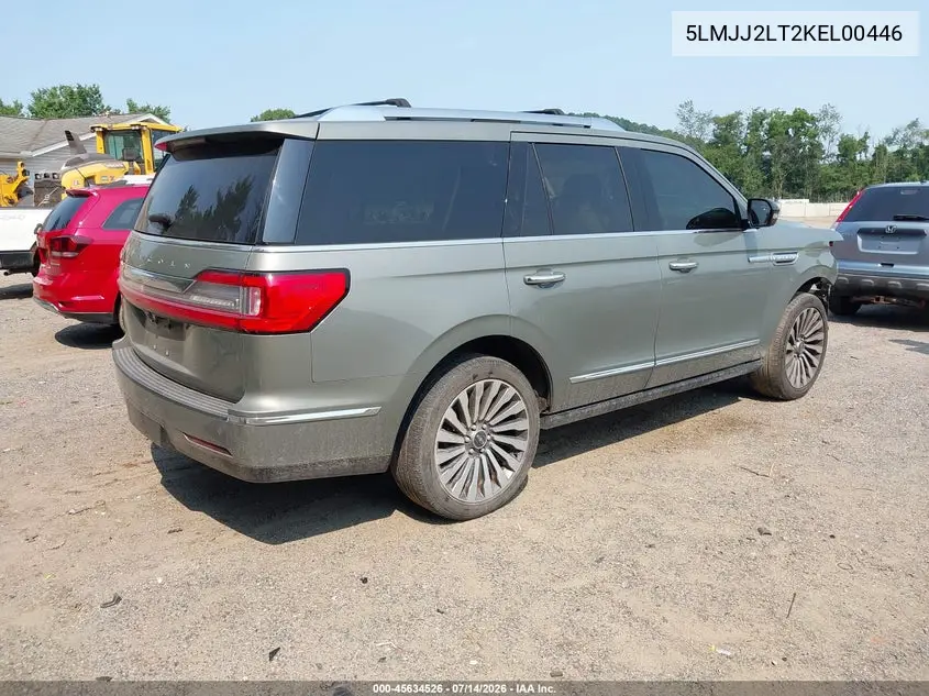 2019 Lincoln Navigator Reserve VIN: 5LMJJ2LT2KEL00446 Lot: 45634526