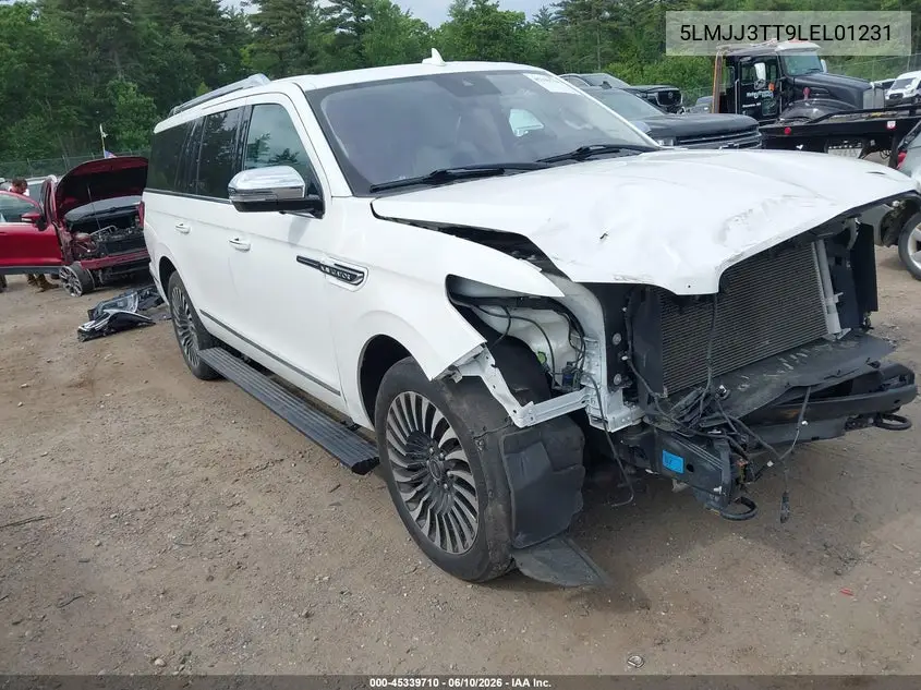2020 Lincoln Navigator Black Label L VIN: 5LMJJ3TT9LEL01231 Lot: 45339710