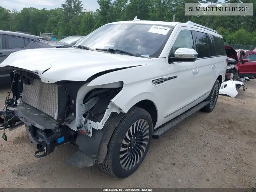 2020 Lincoln Navigator Black Label L VIN: 5LMJJ3TT9LEL01231 Lot: 45339710