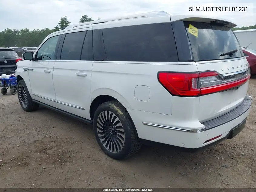 2020 Lincoln Navigator Black Label L VIN: 5LMJJ3TT9LEL01231 Lot: 45339710