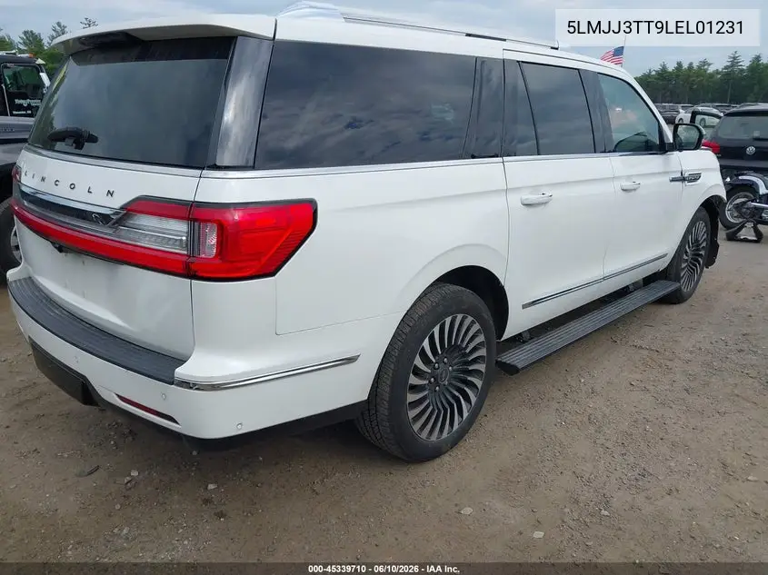 2020 Lincoln Navigator Black Label L VIN: 5LMJJ3TT9LEL01231 Lot: 45339710