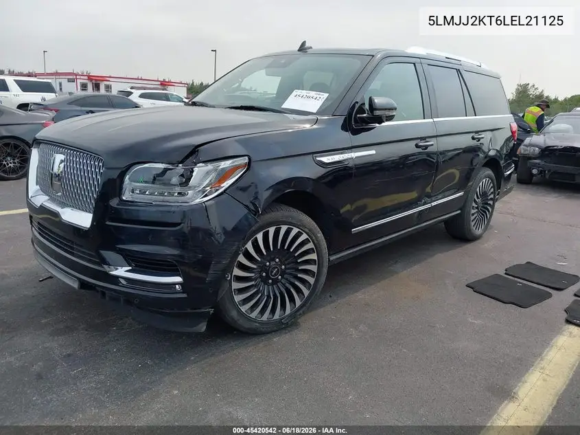 2020 Lincoln Navigator Reserve VIN: 5LMJJ2KT6LEL21125 Lot: 45420542
