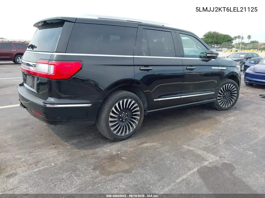 2020 Lincoln Navigator Reserve VIN: 5LMJJ2KT6LEL21125 Lot: 45420542