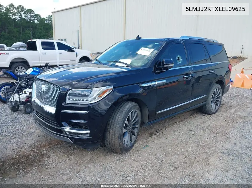 2020 Lincoln Navigator Reserve VIN: 5LMJJ2KTXLEL09625 Lot: 45500926