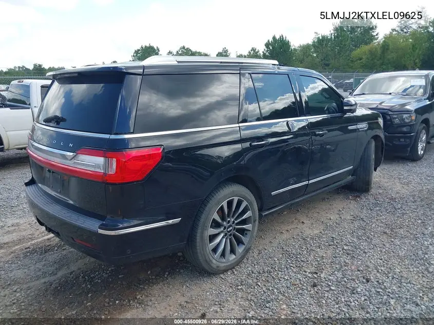 2020 Lincoln Navigator Reserve VIN: 5LMJJ2KTXLEL09625 Lot: 45500926