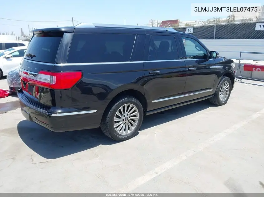 2020 Lincoln Navigator Standard L VIN: 5LMJJ3MT3LEL07475 Lot: 45672968
