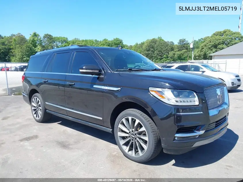 2021 Lincoln Navigator Reserve L VIN: 5LMJJ3LT2MEL05719 Lot: 45129497
