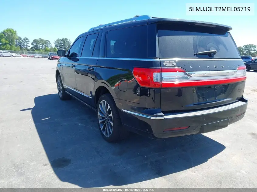 2021 Lincoln Navigator Reserve L VIN: 5LMJJ3LT2MEL05719 Lot: 45129497