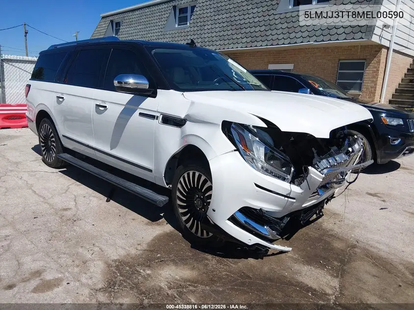 2021 Lincoln Navigator Black Label L VIN: 5LMJJ3TT8MEL00590 Lot: 45338816