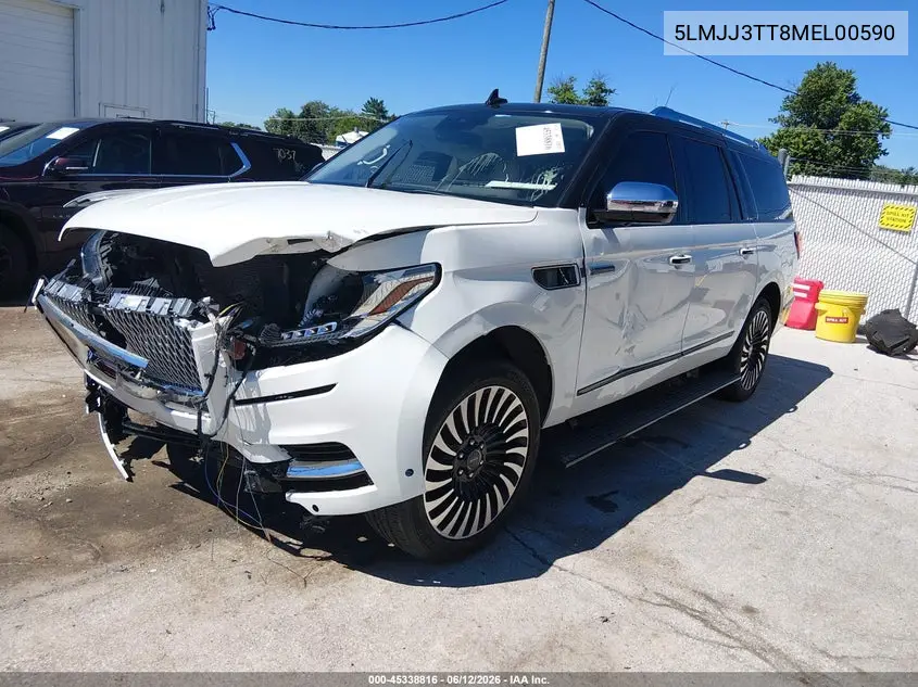 2021 Lincoln Navigator Black Label L VIN: 5LMJJ3TT8MEL00590 Lot: 45338816