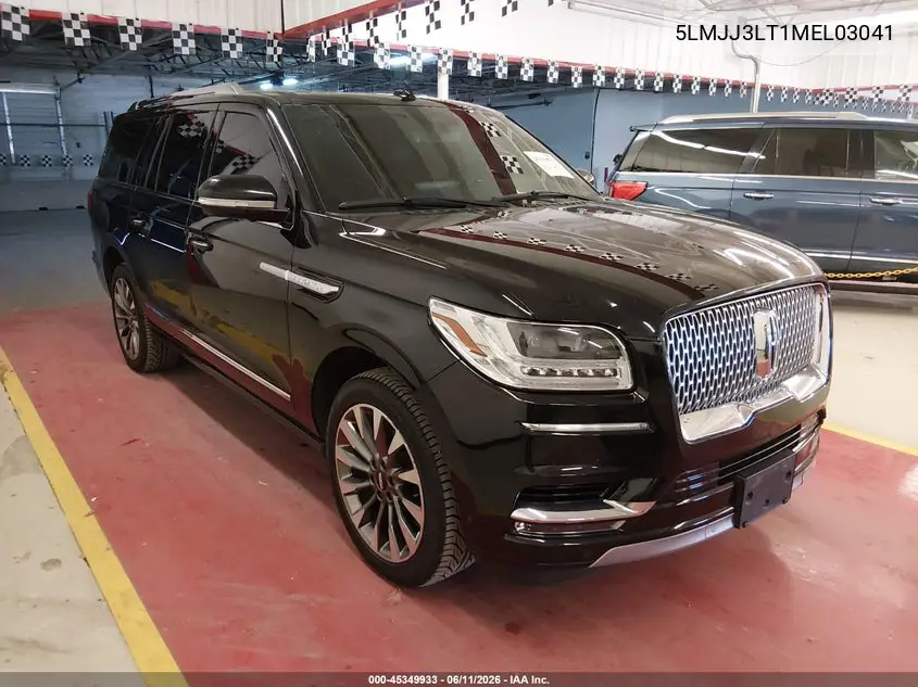2021 Lincoln Navigator Reserve L VIN: 5LMJJ3LT1MEL03041 Lot: 45349933