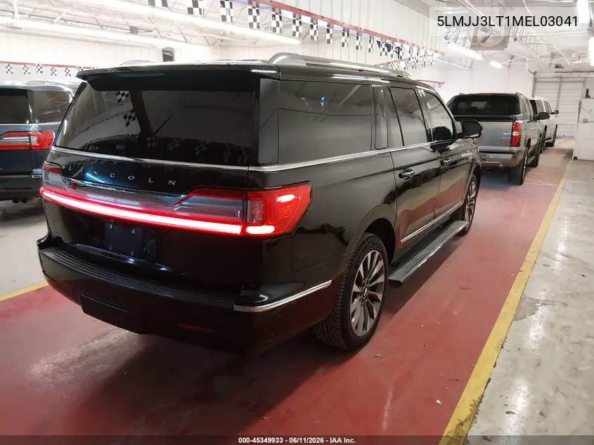 2021 Lincoln Navigator Reserve L VIN: 5LMJJ3LT1MEL03041 Lot: 45349933