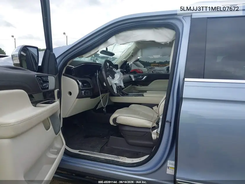 2021 Lincoln Navigator Black Label L VIN: 5LMJJ3TT1MEL07672 Lot: 45391144