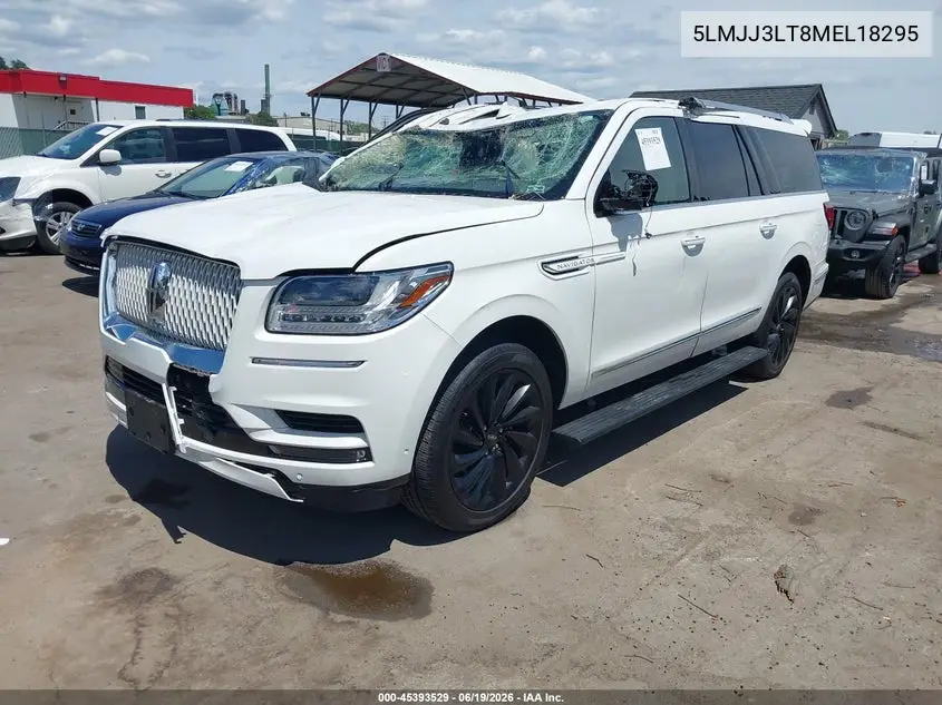2021 Lincoln Navigator Reserve L VIN: 5LMJJ3LT8MEL18295 Lot: 45393529
