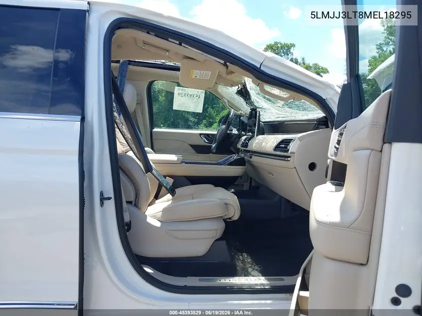 2021 Lincoln Navigator Reserve L VIN: 5LMJJ3LT8MEL18295 Lot: 45393529