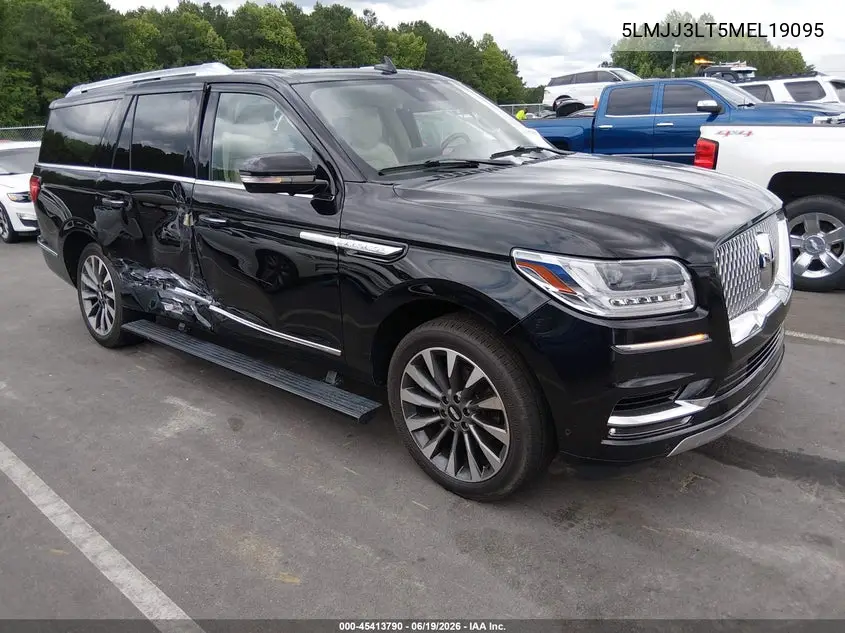 2021 Lincoln Navigator Reserve L VIN: 5LMJJ3LT5MEL19095 Lot: 45413790