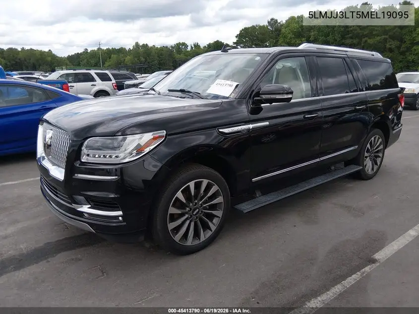 2021 Lincoln Navigator Reserve L VIN: 5LMJJ3LT5MEL19095 Lot: 45413790