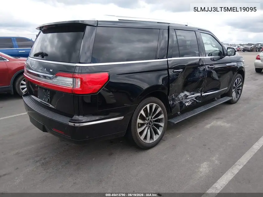 2021 Lincoln Navigator Reserve L VIN: 5LMJJ3LT5MEL19095 Lot: 45413790