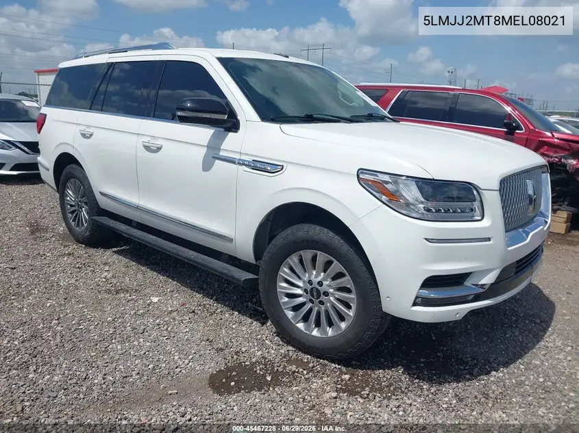 2021 Lincoln Navigator Standard VIN: 5LMJJ2MT8MEL08021 Lot: 45467228