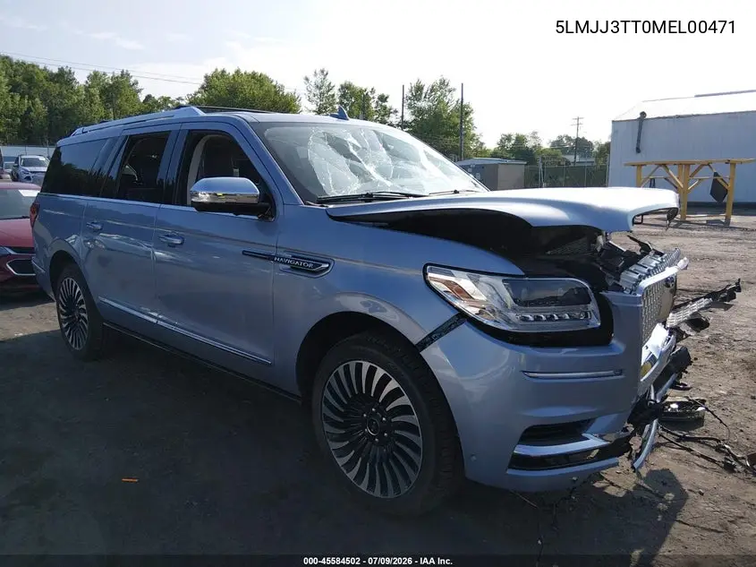 2021 Lincoln Navigator Black Label L VIN: 5LMJJ3TT0MEL00471 Lot: 45584502
