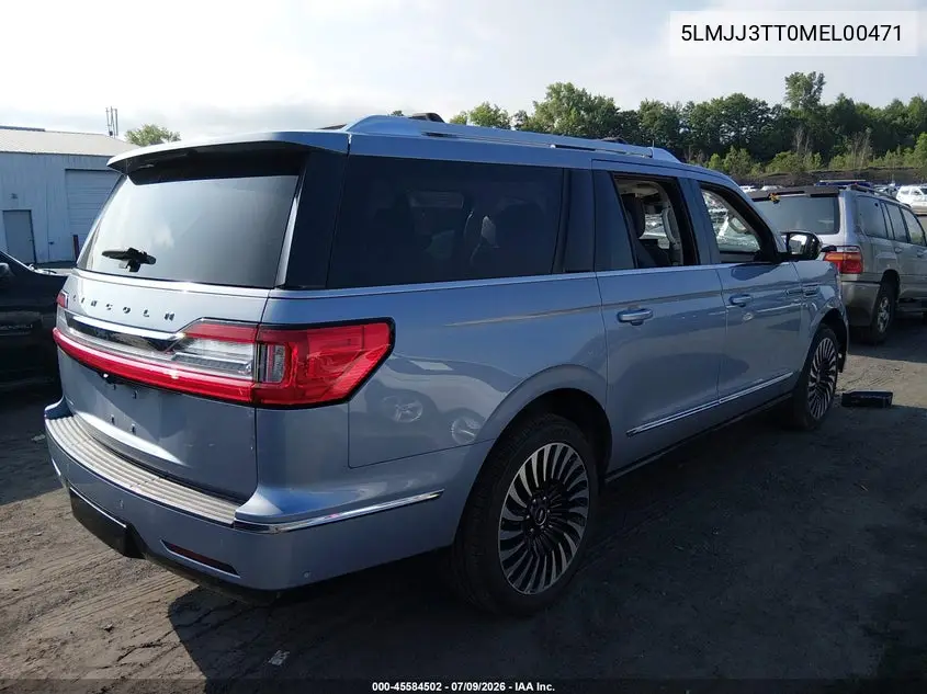 2021 Lincoln Navigator Black Label L VIN: 5LMJJ3TT0MEL00471 Lot: 45584502