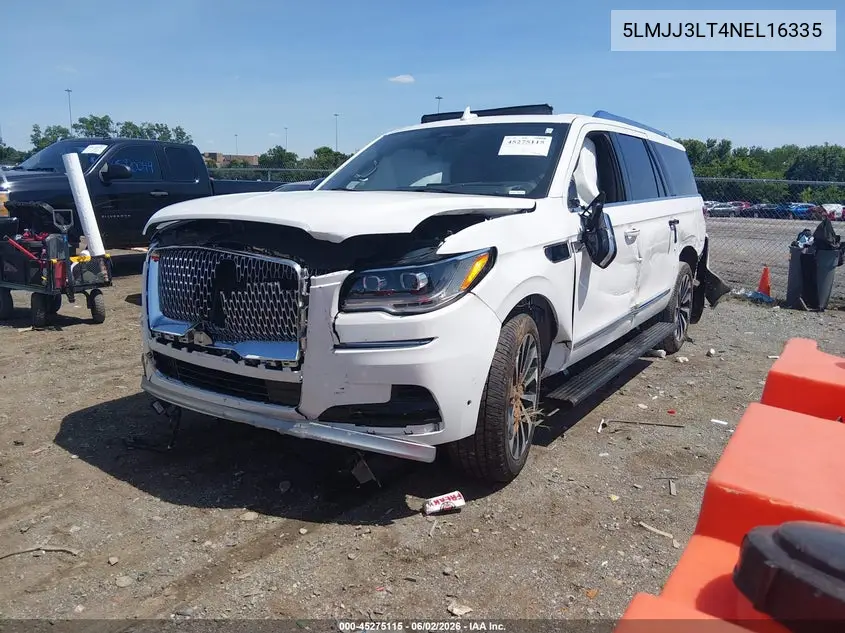 2022 Lincoln Navigator Reserve L VIN: 5LMJJ3LT4NEL16335 Lot: 45275115