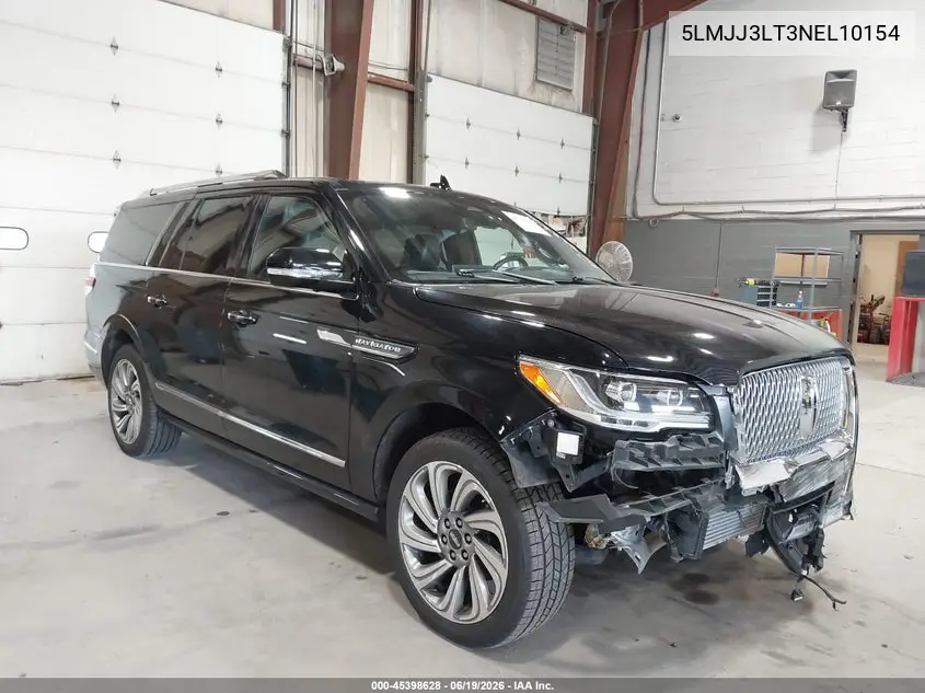 2022 Lincoln Navigator Reserve L VIN: 5LMJJ3LT3NEL10154 Lot: 45398628