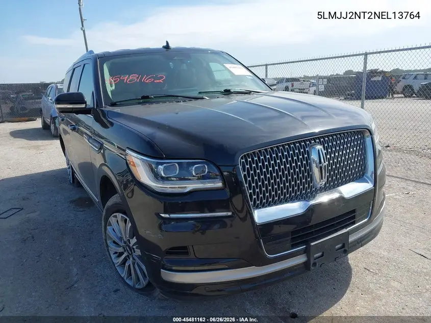 2022 Lincoln Navigator Standard VIN: 5LMJJ2NT2NEL13764 Lot: 45481162