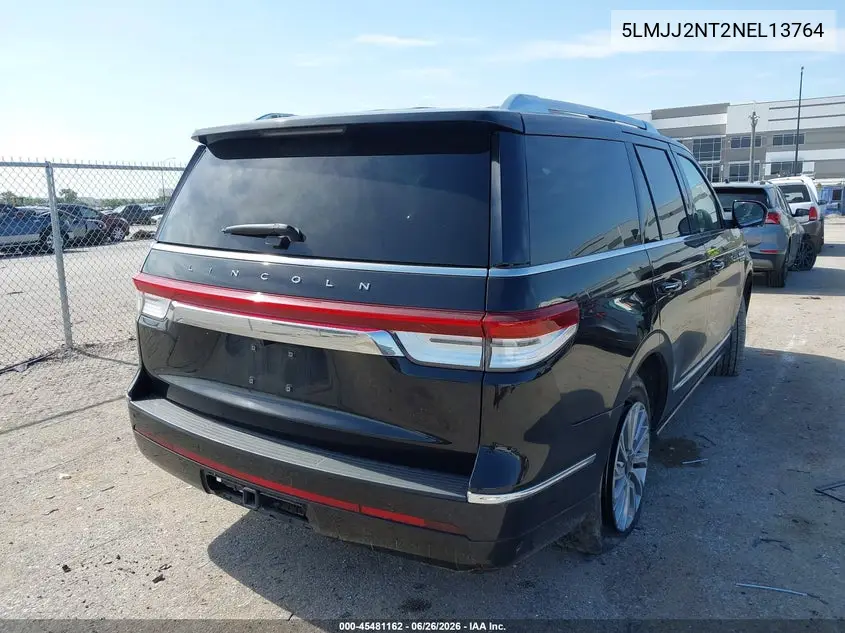 2022 Lincoln Navigator Standard VIN: 5LMJJ2NT2NEL13764 Lot: 45481162