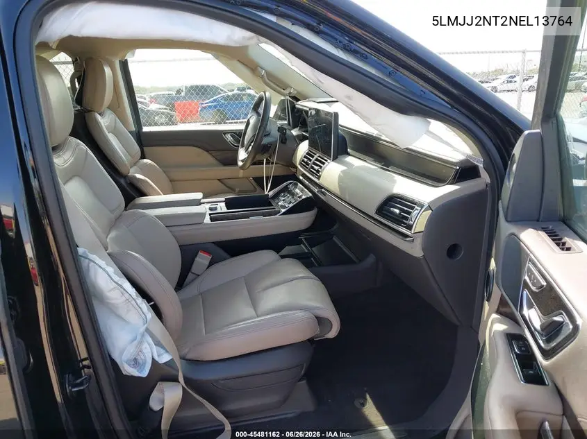 2022 Lincoln Navigator Standard VIN: 5LMJJ2NT2NEL13764 Lot: 45481162